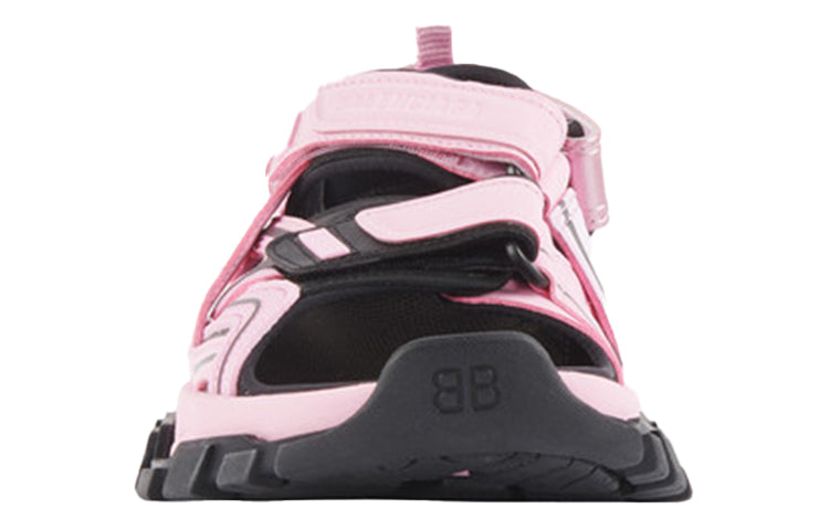 (WMNS) Balenciaga Track Sandal 'Neon Pink Black' 617543W2FH15010