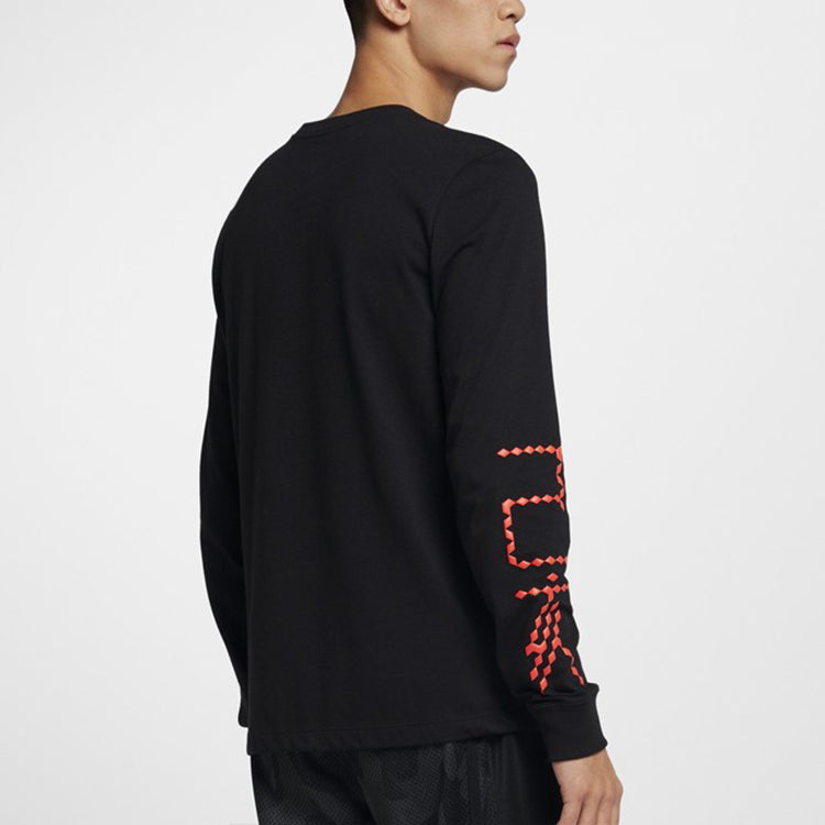 Nike Dri-Fit Kyrie CNY Long Sleeves Tee 'Black' BV8243-010