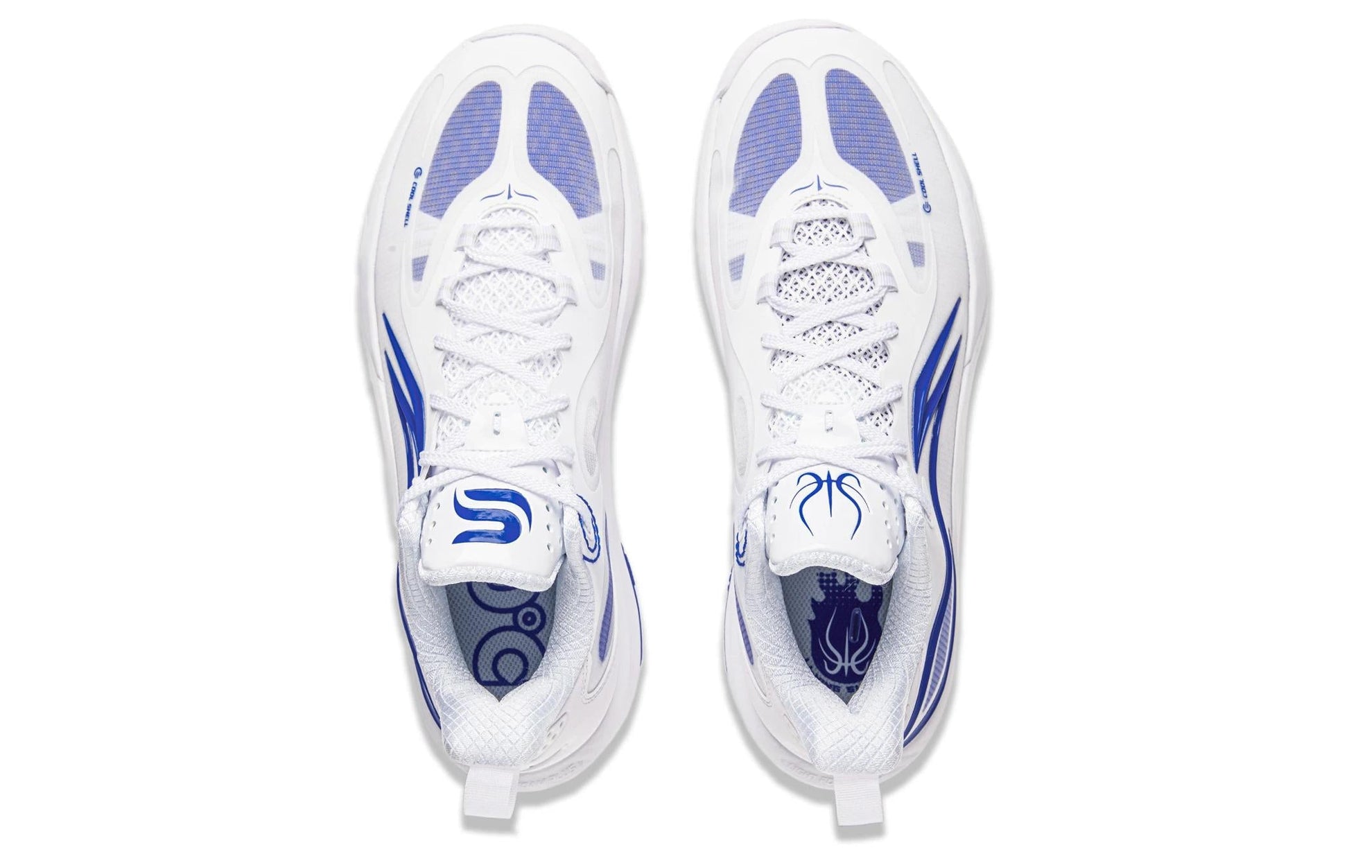 Li-Ning Shining On Court 'White Blue' ABPU007-2