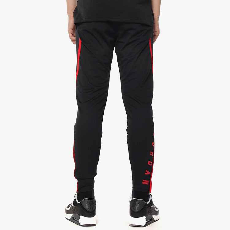 Men's Air Jordan 23 Alpha Dri-fit Training Slim Fit Sports Pants/Trousers/Joggers Black Red 889712-011