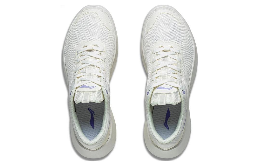 (WMNS) Li-Ning Light Feather 'White Purple' ARST020-1