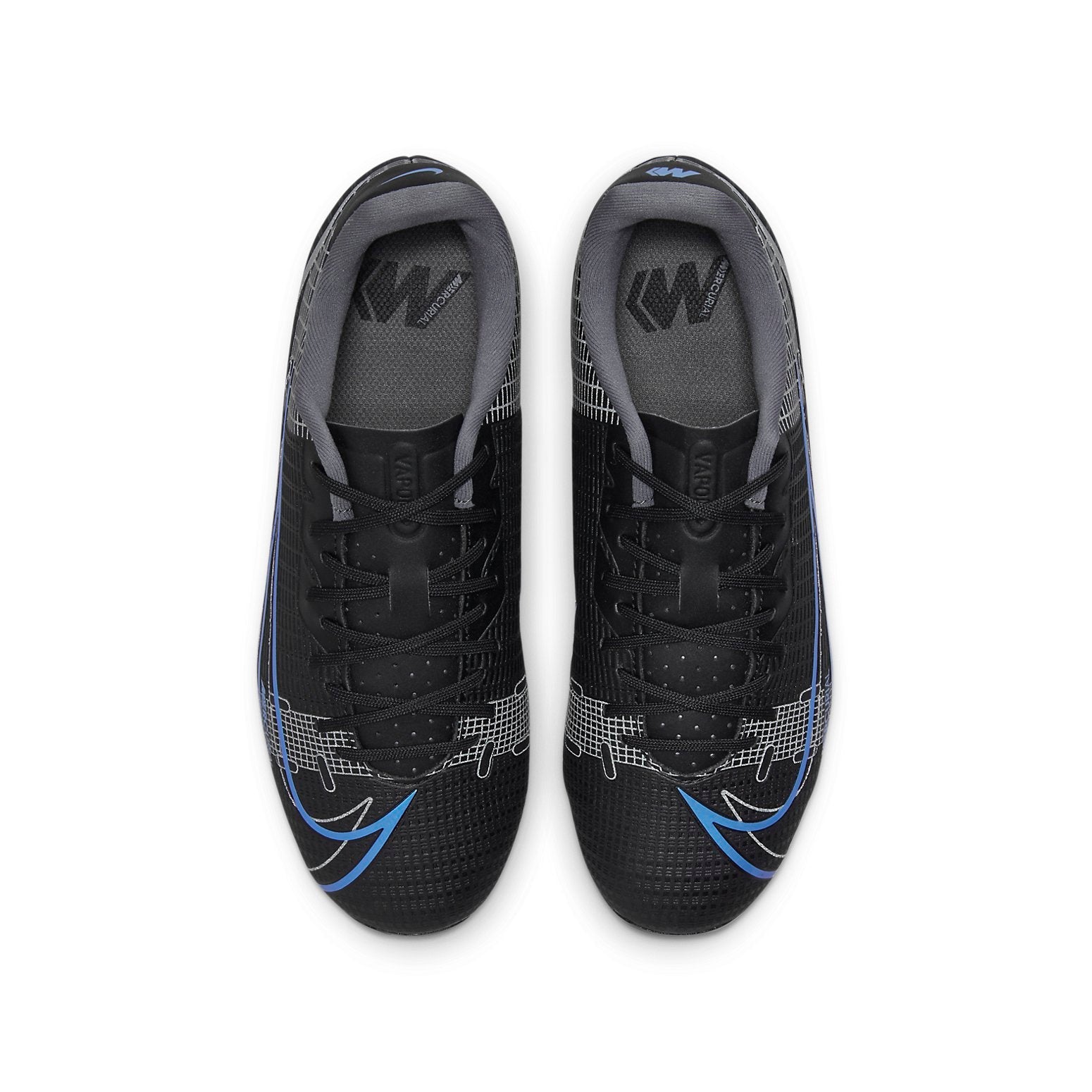 (GS) Nike Mercurial Vapor 14 Academy FG MG 'Black Photo Blue' CV0811-004