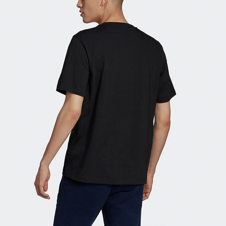 adidas originals Worm Tee Printing Sports Male Black GN2154