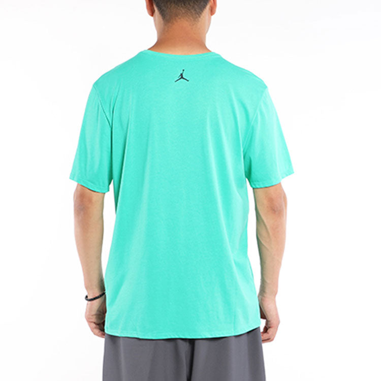 Air Jordan CP3 Paul Athleisure Casual Sports Short Sleeve Green 719728-348