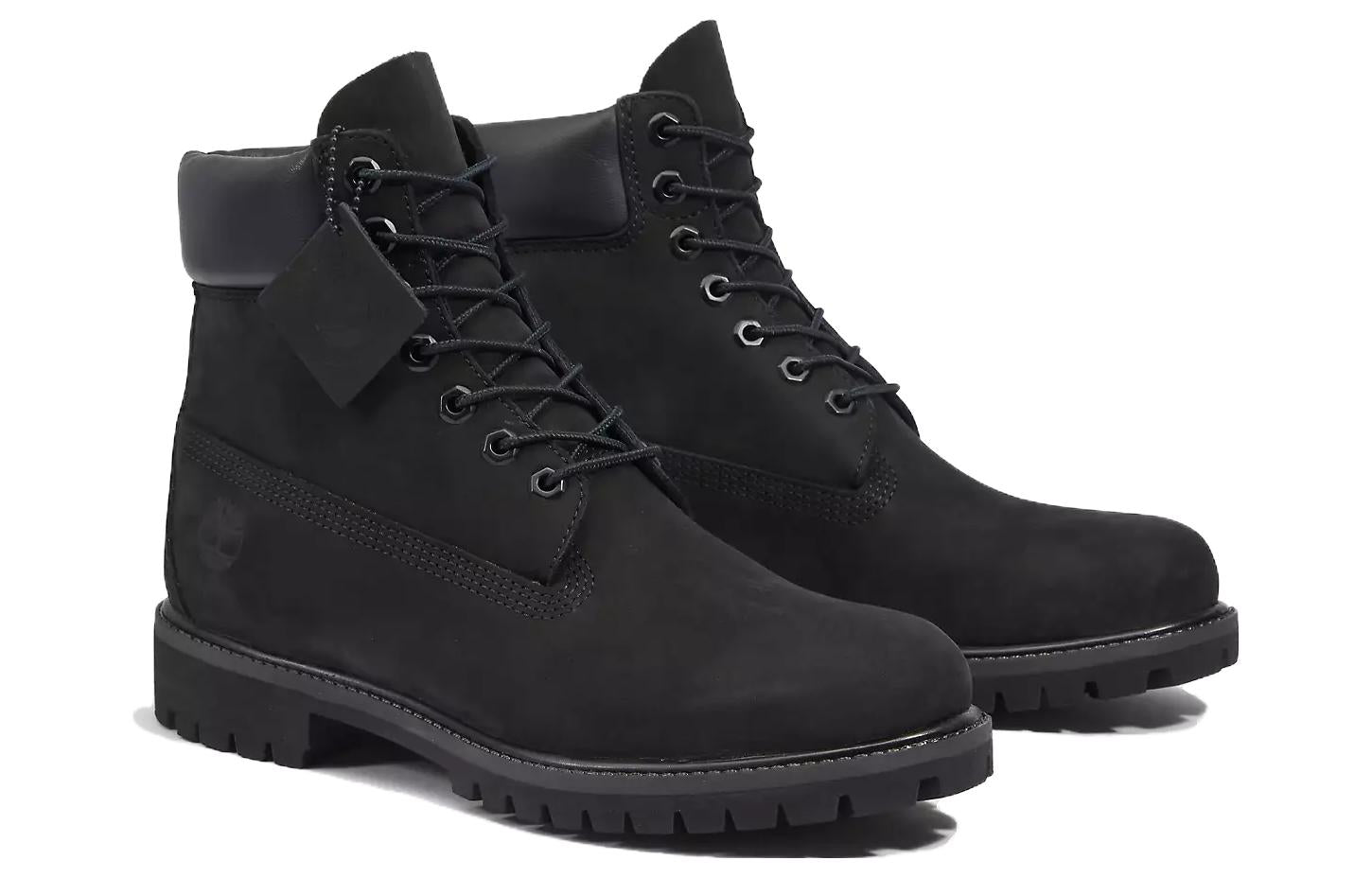 Timberland Premium 6 Inch Waterproof Boot ReBOTL Lining 'Black Nubuck' TB010073001