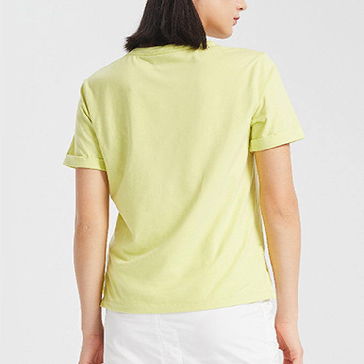 Li-Ning Casual Sports Round Neck Short Sleeve Green AHSQ258-3