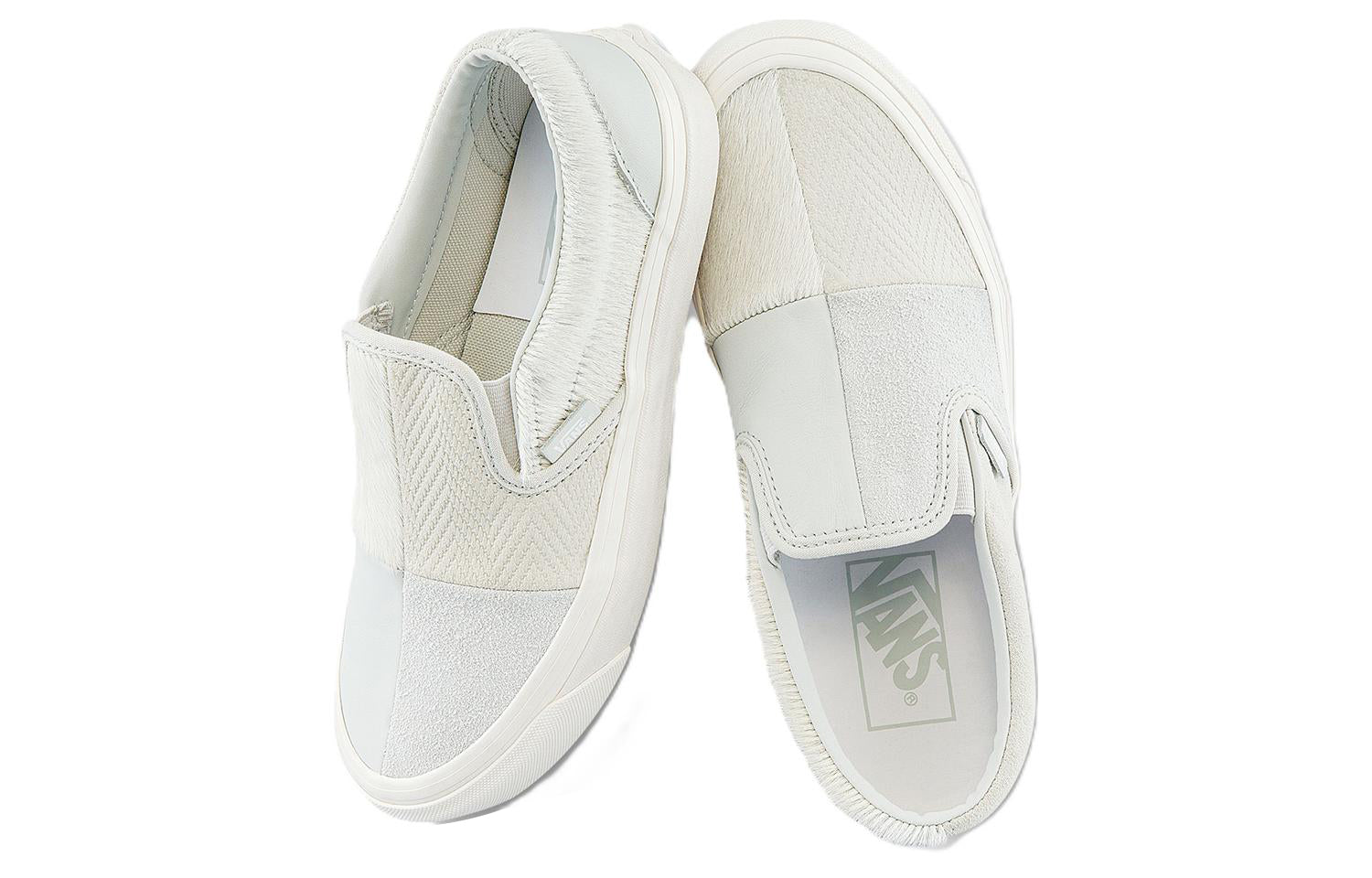 Vans Unisex Style 98 Low-Top Sneakers White/Grey Gray VN0A5KREB0P