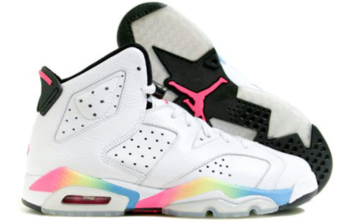 (GS) Air Jordan 6 Retro 'Pink Flash' 384665-103