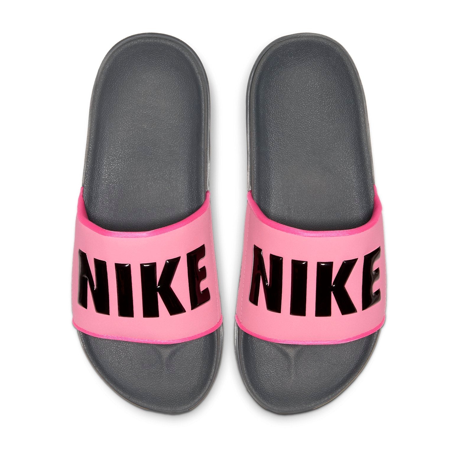 (WMNS) Nike Offcourt Slipper Black/Pink BQ4632-600