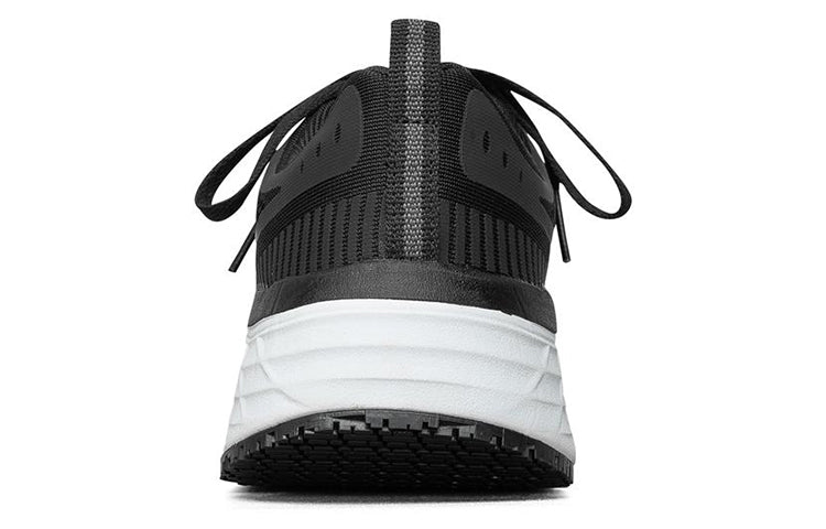 (WMNS) Skechers Elite SR Low-Top Black/White 108029-BKW
