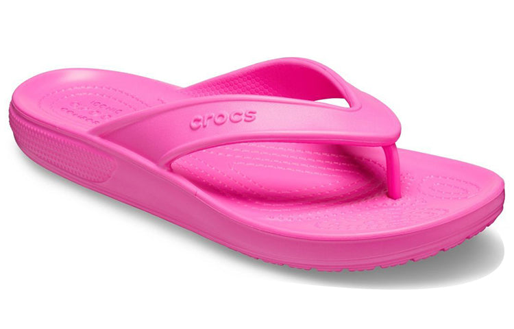 Crocs Classic Soft Sole Cozy Flip-Flops Unisex Pink 206119-6QQ