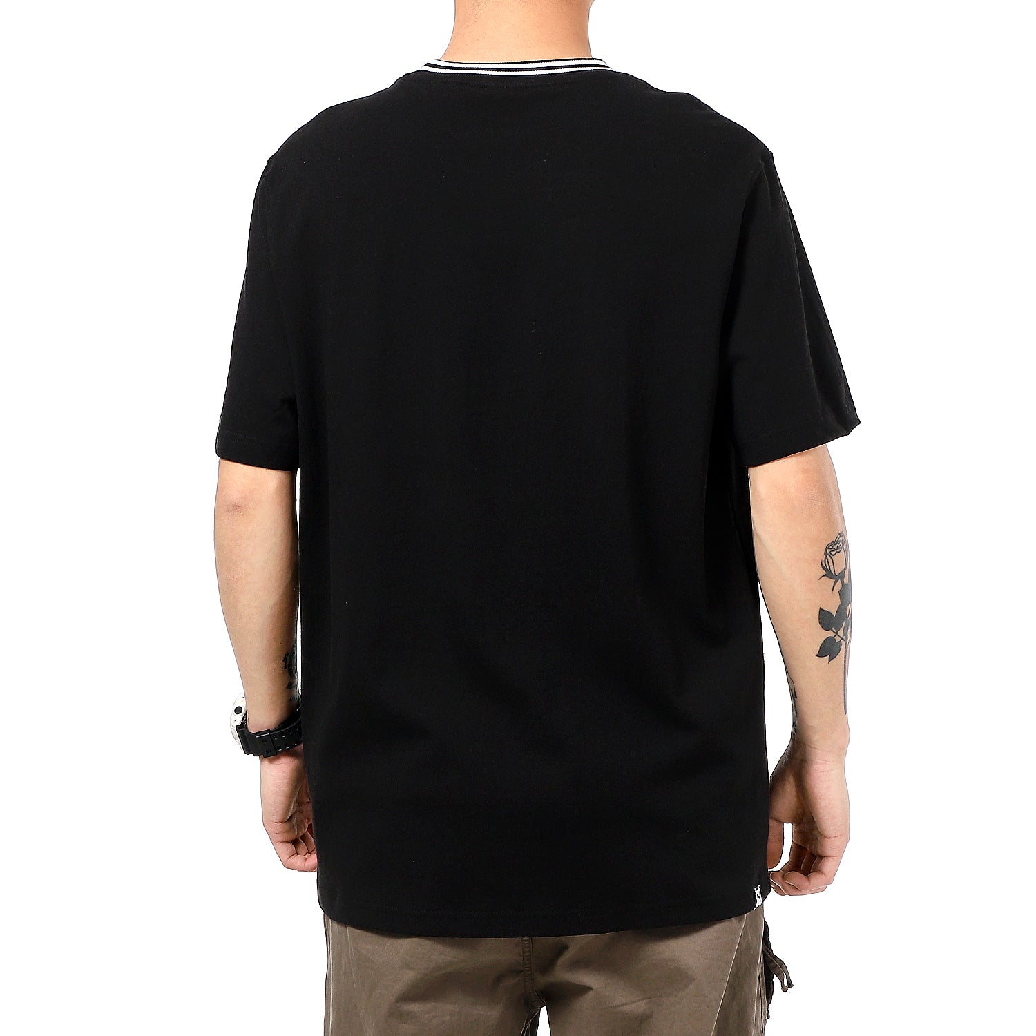 PUMA Downtown Pocket T-Shirt 'Black White' 531432-01