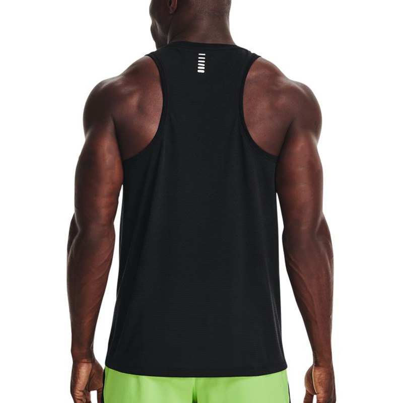 Under Armour Streaker Jacquard Singlet 'Black' 1369748-001