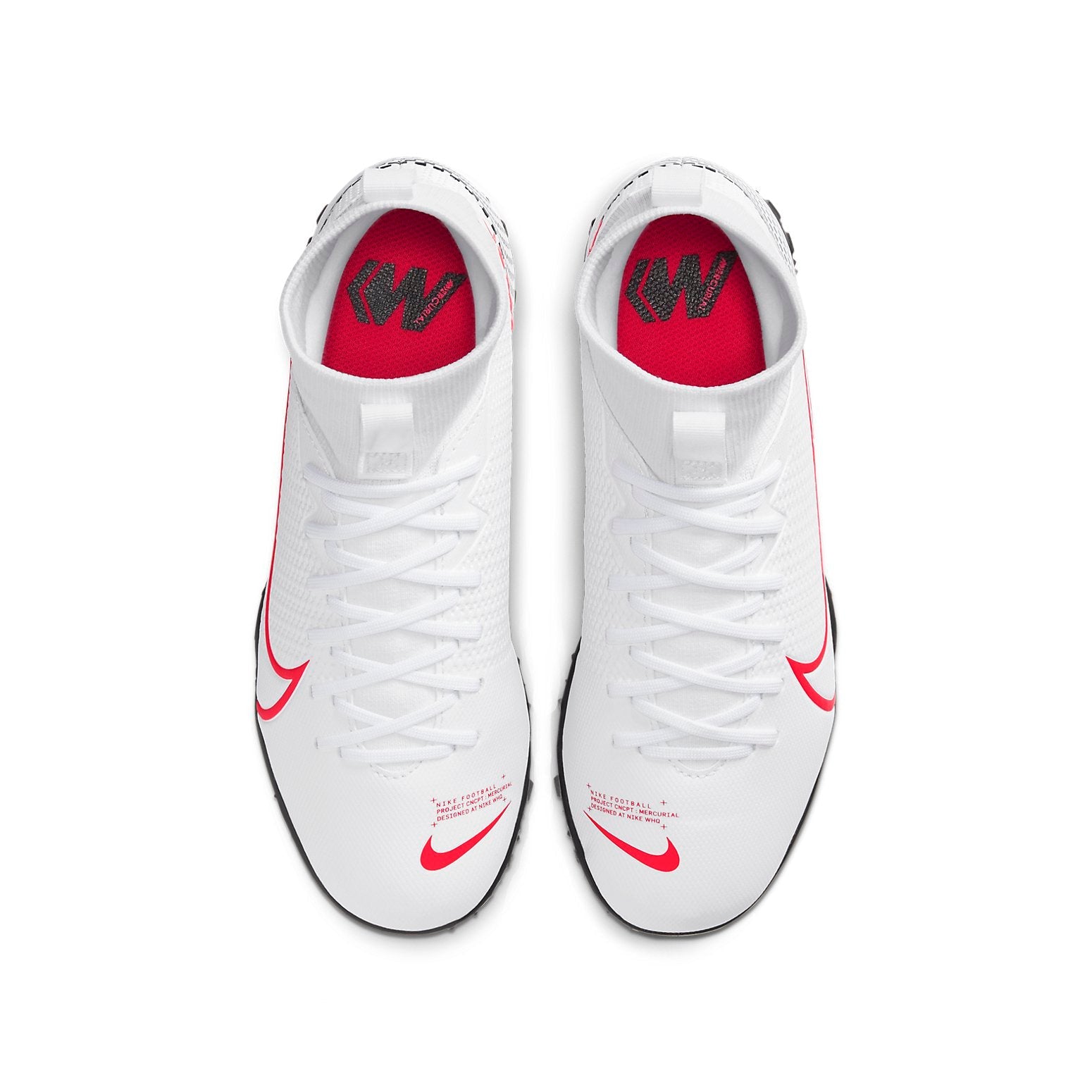 (GS) Nike Mercurial Superfly 7 Academy TF 'White Crimson' AT8143-160