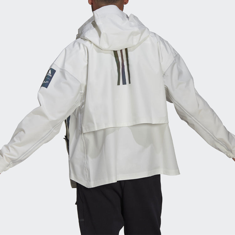 adidas Myshelter R.r Outdoor Yuyu Technology Hooded Jacket Coat White GK8707