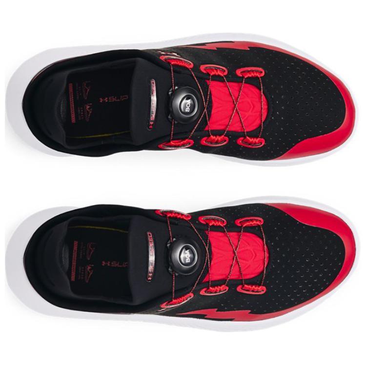 Under Armour SlipSpeed Trainer Shoes 'Black Red' 3028457-001