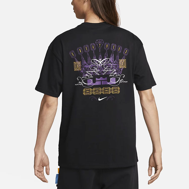 Nike Performance LBJ T-Shirt 'Black' FJ2351-010