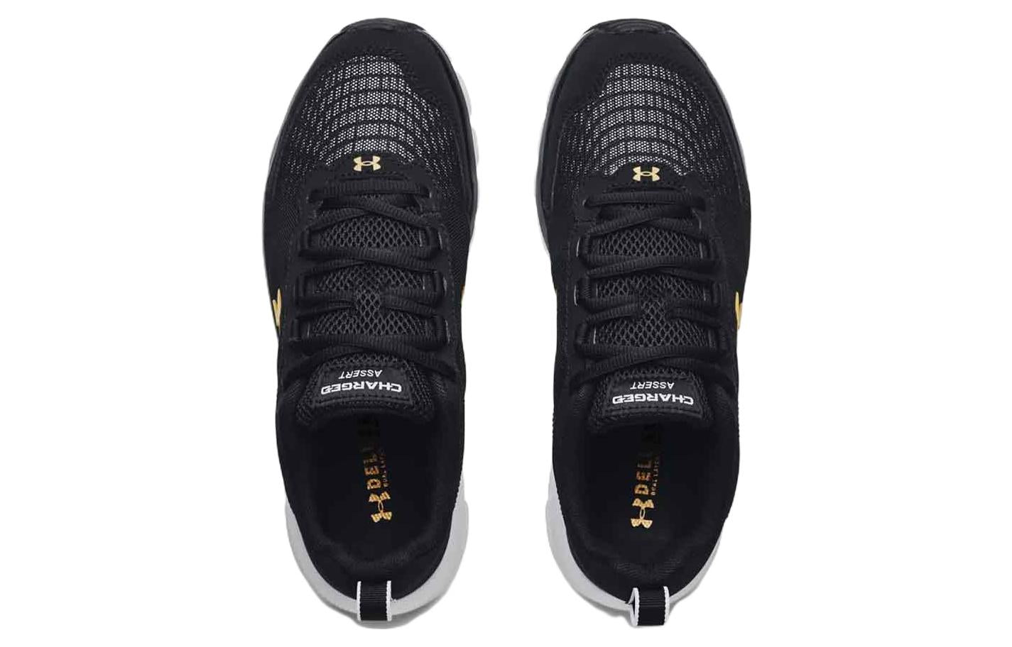 Under Armour Charged Assert 9 CN 'Black Yellow' 3025705-007