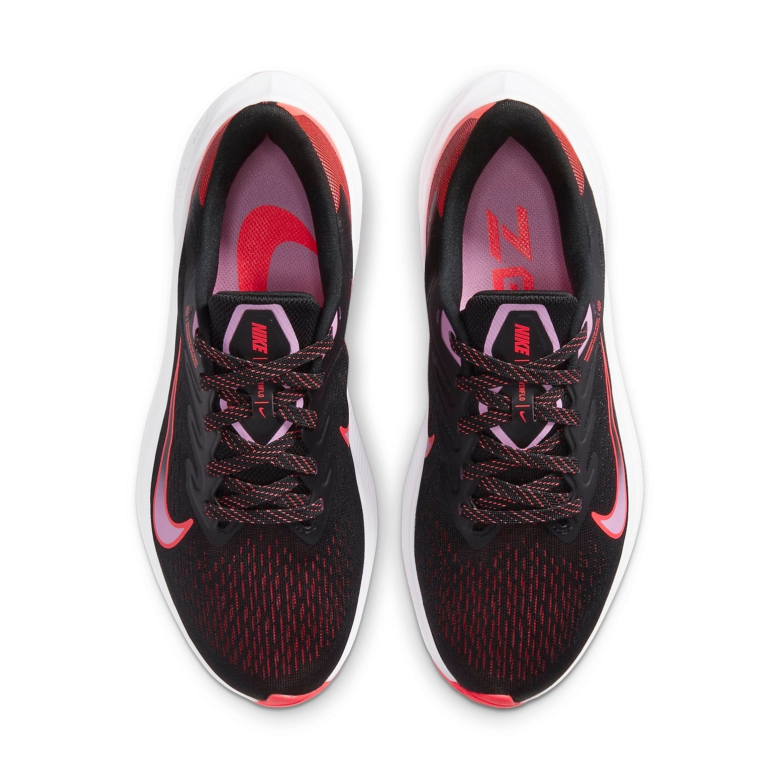 (WMNS) Nike Air Zoom Winflo 7 'Black Flash Crimson' CJ0302-008