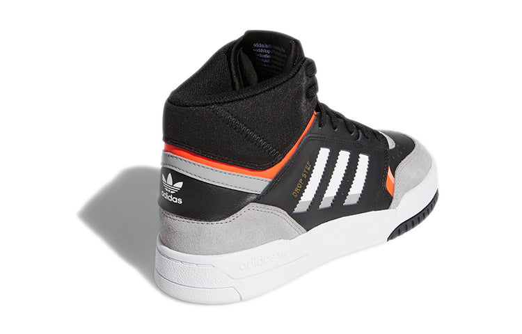 (GS) adidas originals Drop Step 'Black Grey White' EE8756