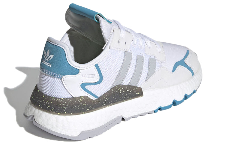 (WMNS) adidas originals Nite Jogger Shoes White/Blue FX6904