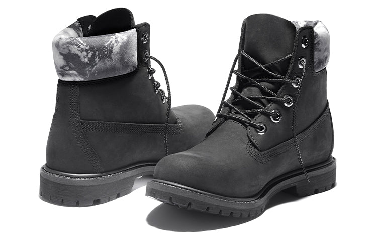 (WMNS) Timberland Premium 6-inch Waterproof Boot 'Cloudy Black Nubuck' A2ESH001
