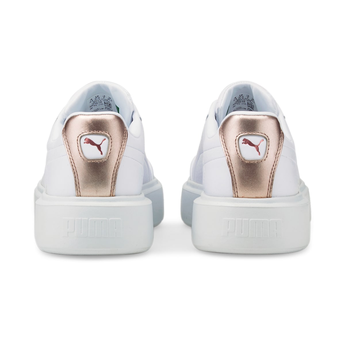 (WMNS) PUMA Oslo Maja Clean Metal 'White Ros -Gold' 382783-02