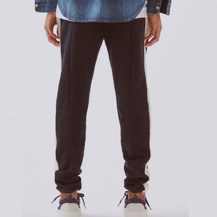 Fear of God Essentials SS20 Side Stripe Sweatpants Black FOG-SS20-127