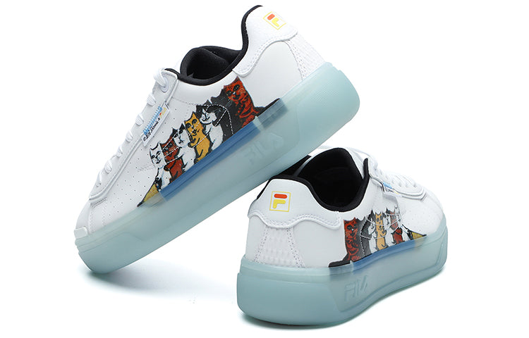 FILA Fashion Court Low-Top Sneakers White/Green F12M134352FWT