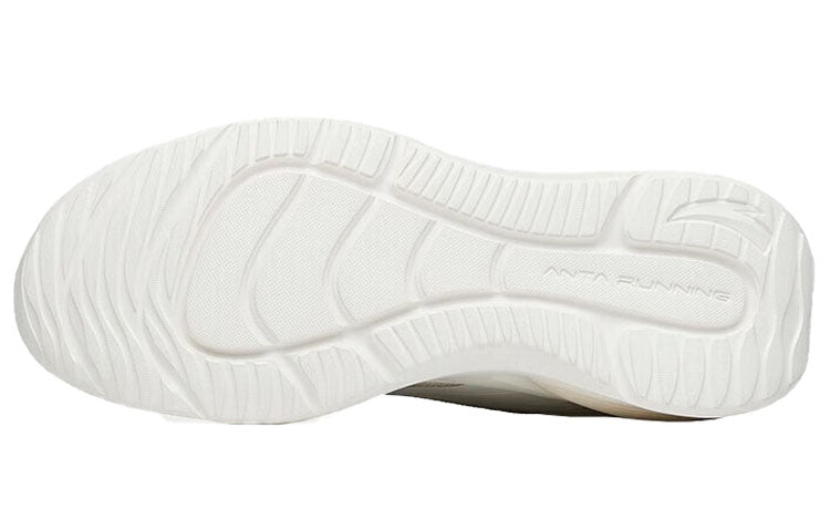 (WMNS) ANTA Running Series Sneakers 'White Beige' 122245571-2