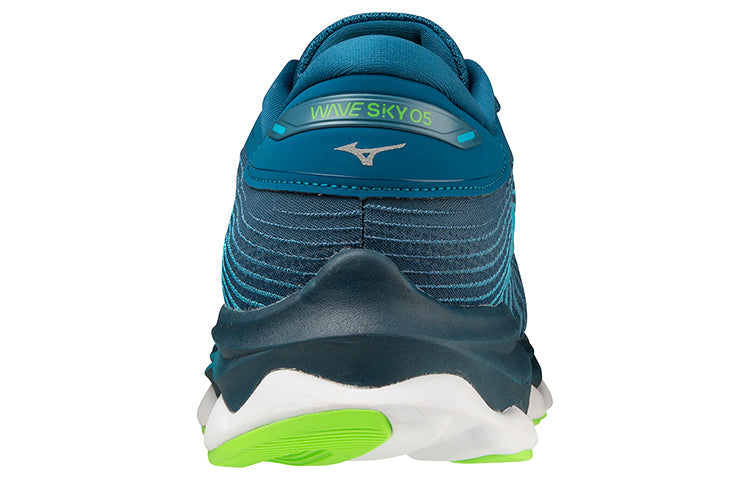 Mizuno Wave Sky 5 'Peacock Gecko Green' J1GC210226