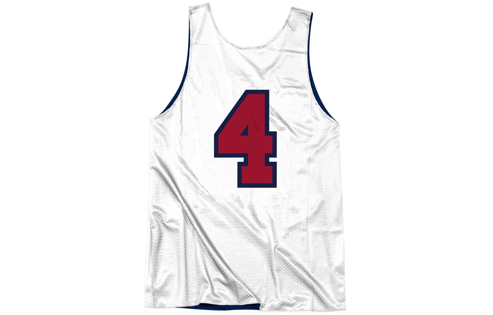 Mitchell & Ness Authentic Reversible Practice Jersey Team USA Christian Laettner 1992 'Navy White' ARPJGS18436-USANAVY92CLA