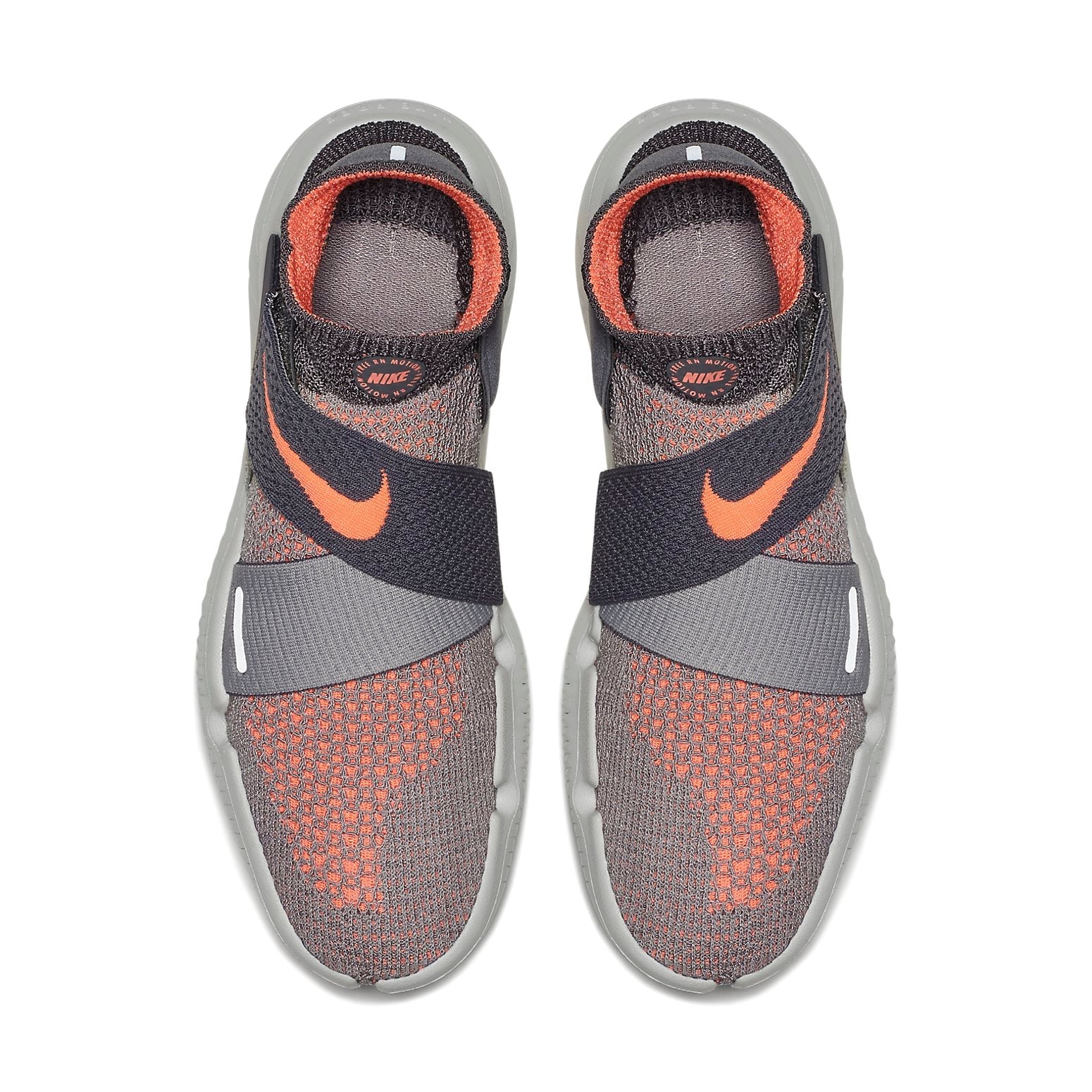 (WMNS) Nike Free RN Motion Flyknit 2018 'Grey Crimson' 942841-003