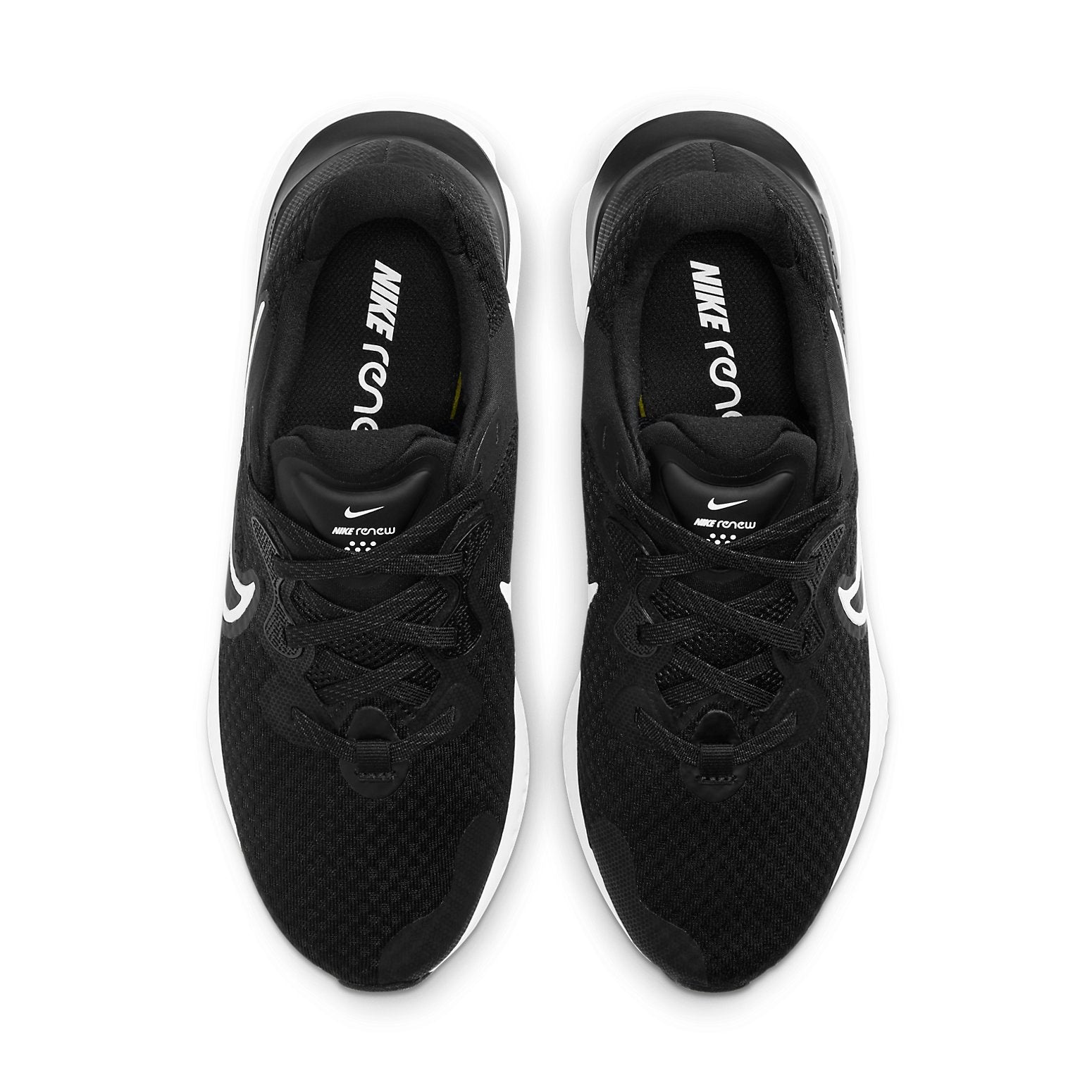 (WMNS) Nike Renew Run 2 'Black White' CU3505-005