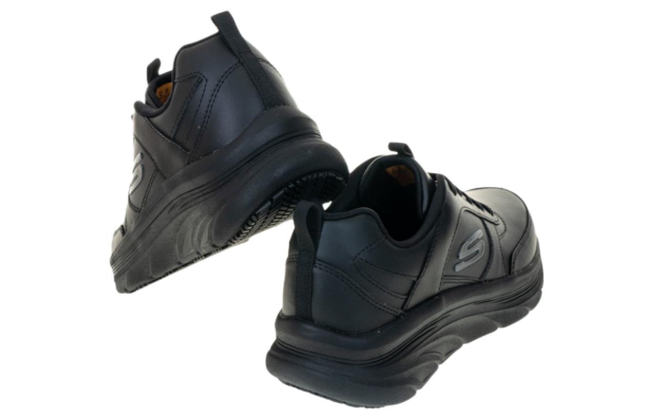 Skechers D'Lux Walker SR Shoes 'Core Black' 200102-WBLK