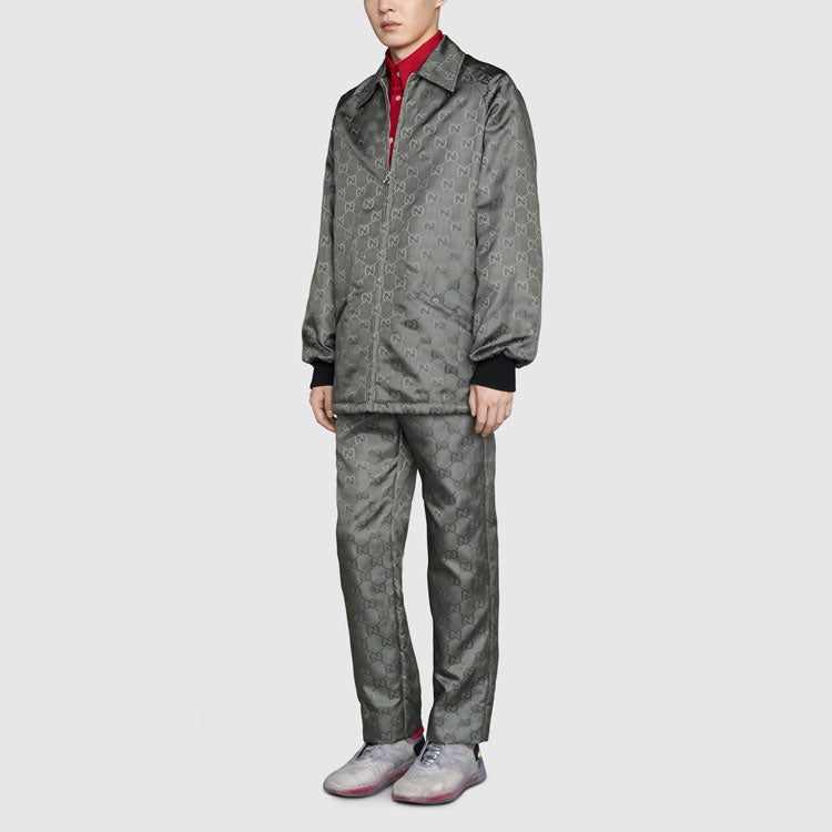 Gucci FW21 Off The Grid Series Nylon mid-length Jacket 'Grey' 654843-ZAEBN-1126