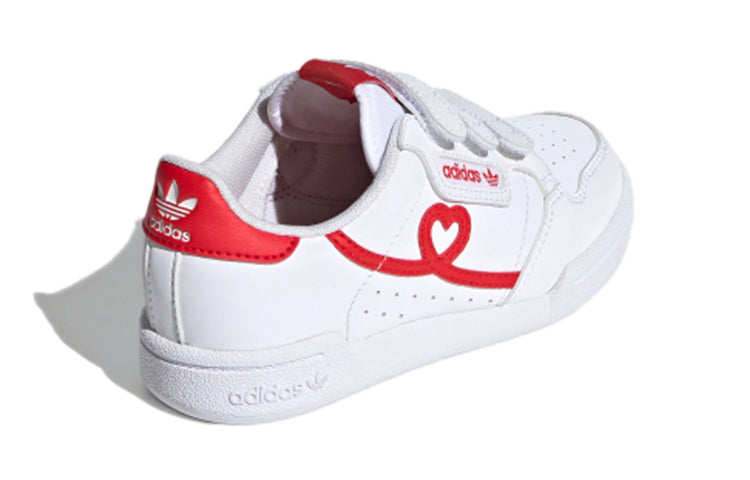 (PS) adidas Continental 80 'White Red' FY2579
