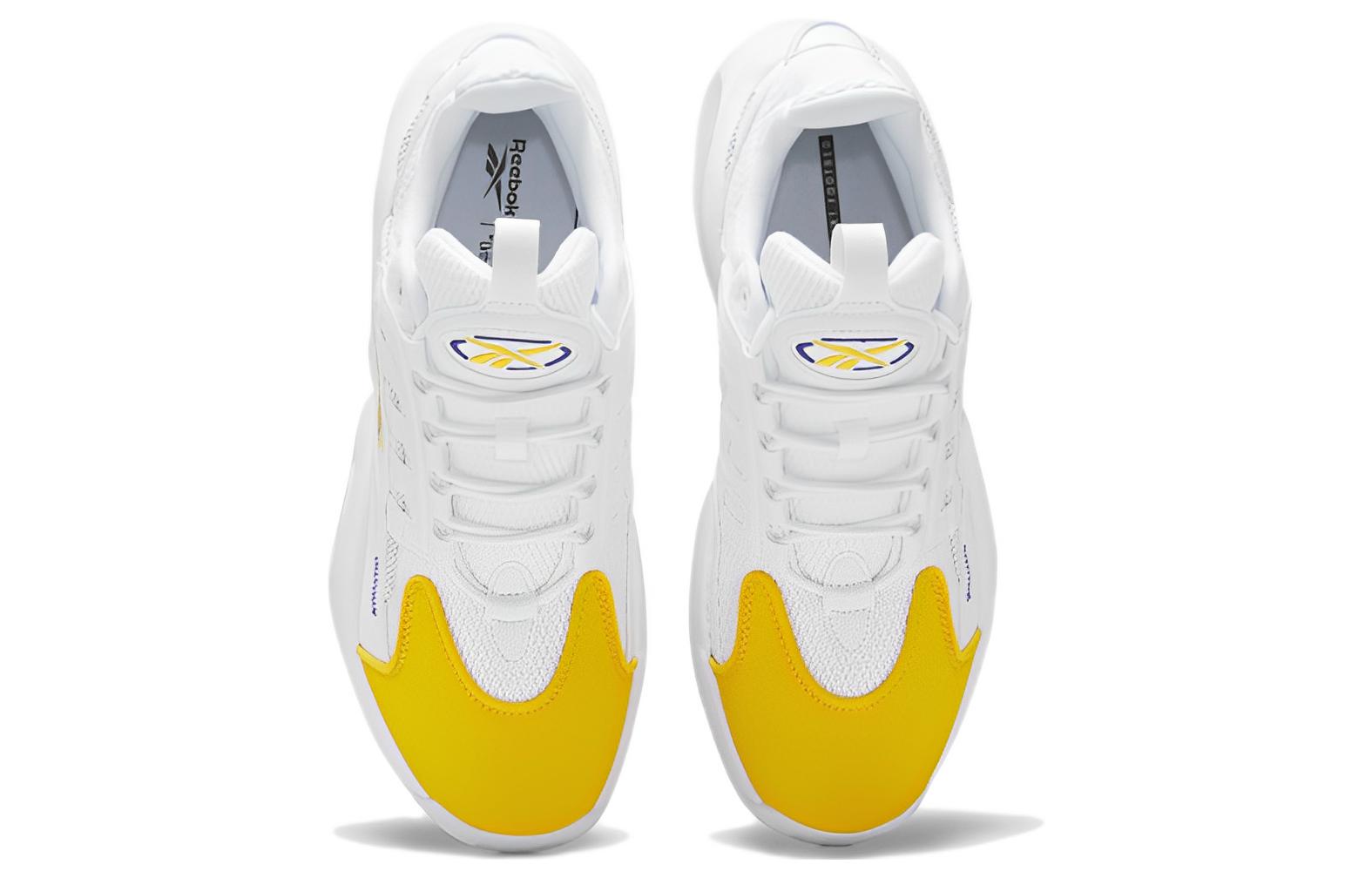 Reebok Solution Mid 'White Collegiate Gold' HR0505