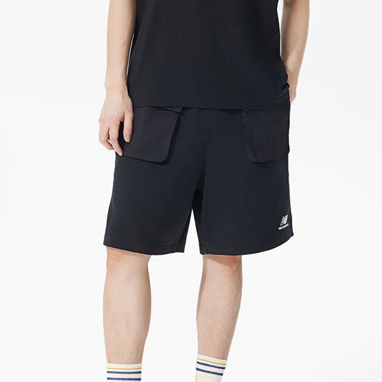 New Balance Athletic Cargo Shorts Asia Sizing 'Black' AMS22359-BK