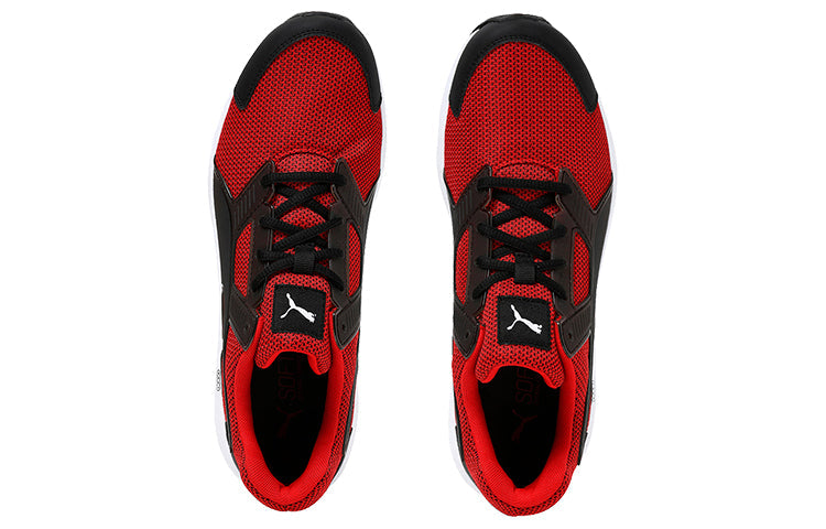 (WMNS) PUMA Nrgy Driver Nm Low Running Shoes Black/White/Red 191369-05