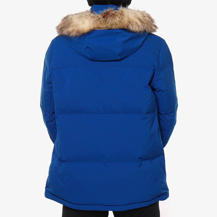 adidas Down Puffa 3str Outdoor Sports Down Jacket Blue DW8928