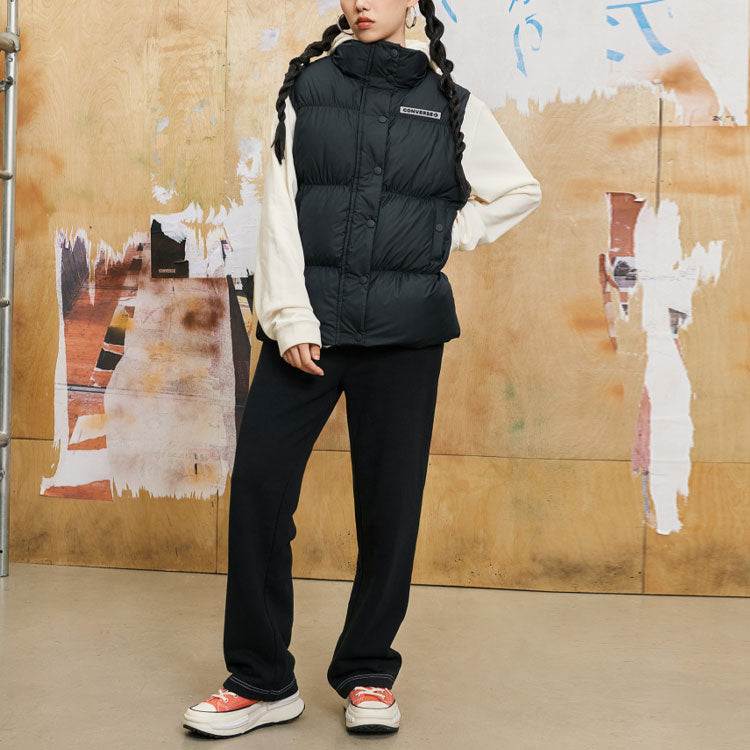 (WMNS) Converse Essential Sweatpants Asia Sizing 'Navy' 10026558-A01