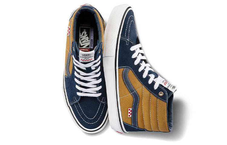 Vans Dane Reynolds x Skate SK8-HI 'Navy Golden Brown' VN0A5FCC9CV