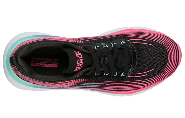 (WMNS) Skechers Max Cushioning Elite Low-Top Black/Pink 17699-BKMT