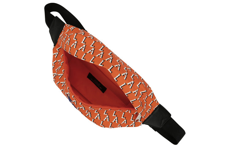 MLB Monogram Series LA Los Angeles Dodgers fanny pack Orange 32BGC4011-07O