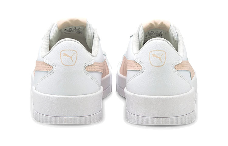 (WMNS) PUMA Carina Crew White/Orange 374903-03