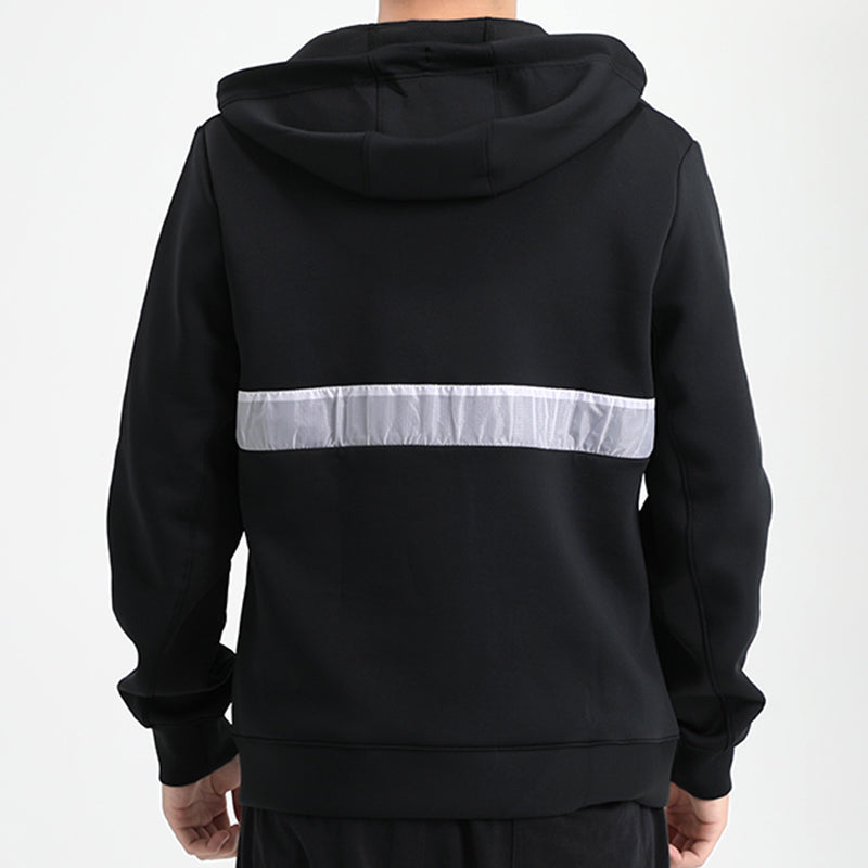 Air Jordan Casual Sports Hooded Jacket 'Black Light Grey' CK6448-010