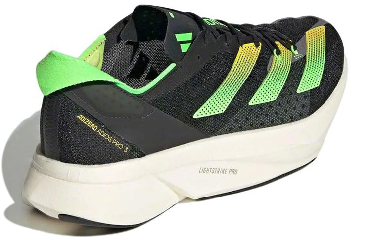 adidas Adizero Adios Pro 3 'Core Black Solar Green' GX6251