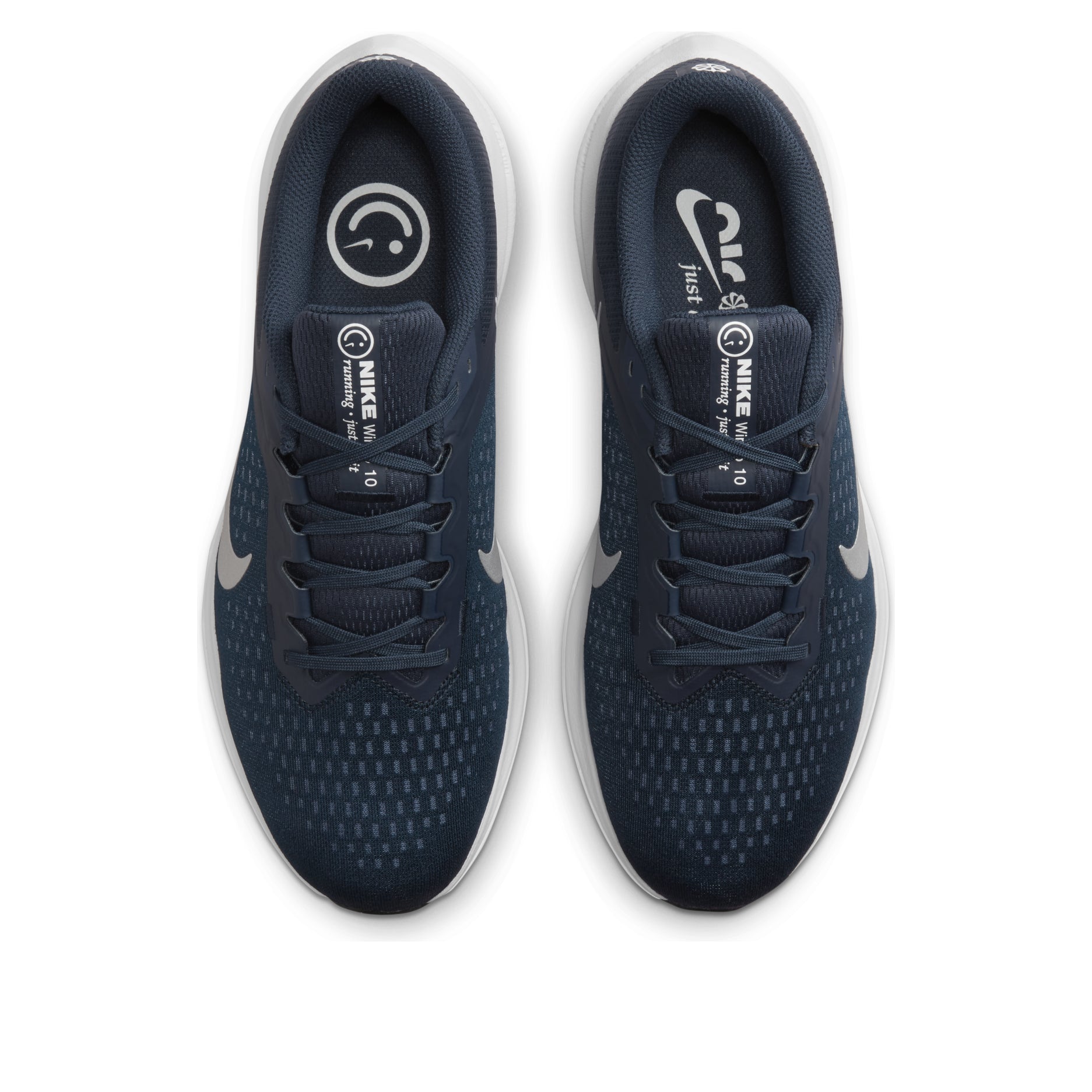 Nike Air Zoom Winflo 10 'College Navy Metallic Silver' DV4022-400