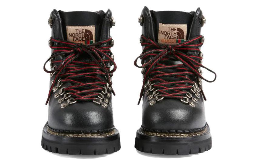 (WMNS) Gucci Ankle Boot x The North Face 'Black' 655398-17U10-1000